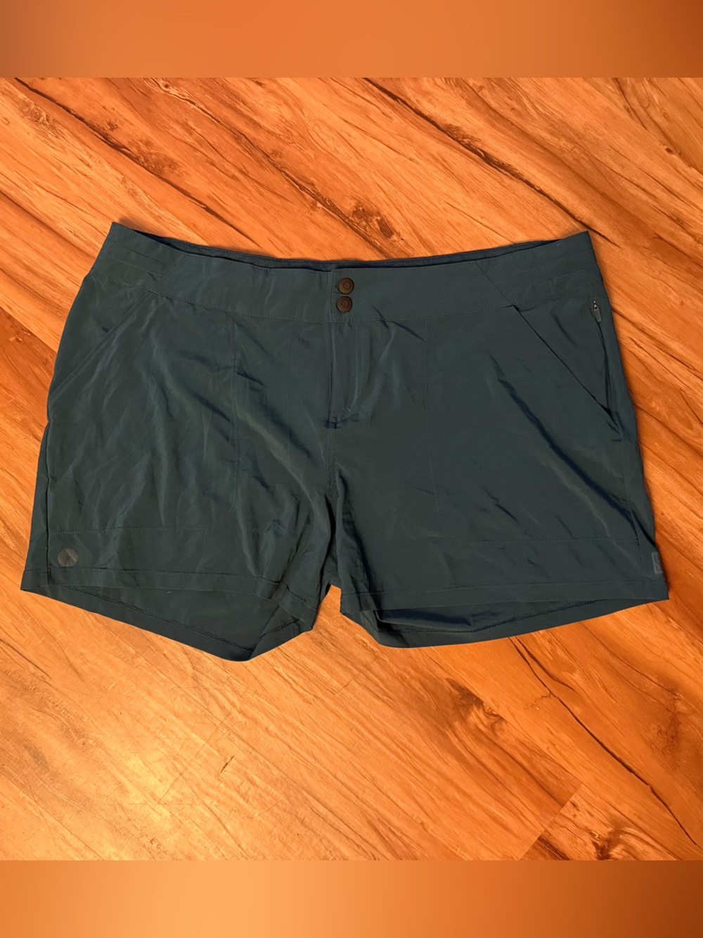 Smartwool Women's Teal Blue Outdoor Shorts